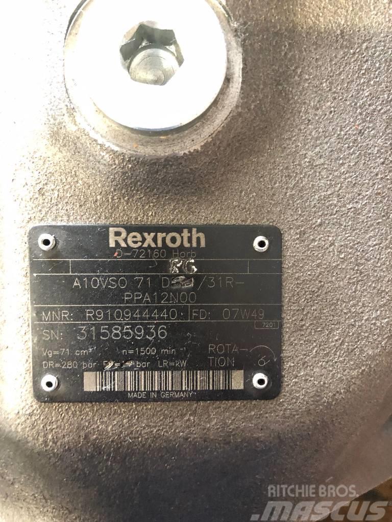 Rexroth A10VSO 71 DFR1/31R-PPA12N00 Άλλα εξαρτήματα