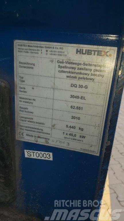 Hubtex DQ 30 G Γερανοί πλευρικής φόρτωσης εμπορευματοκιβωτίων