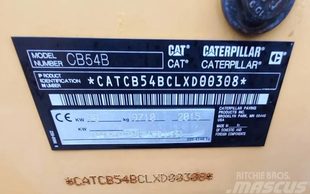 CAT CD 54 B Οδοστρωτήρες διπλού κυλίνδρου