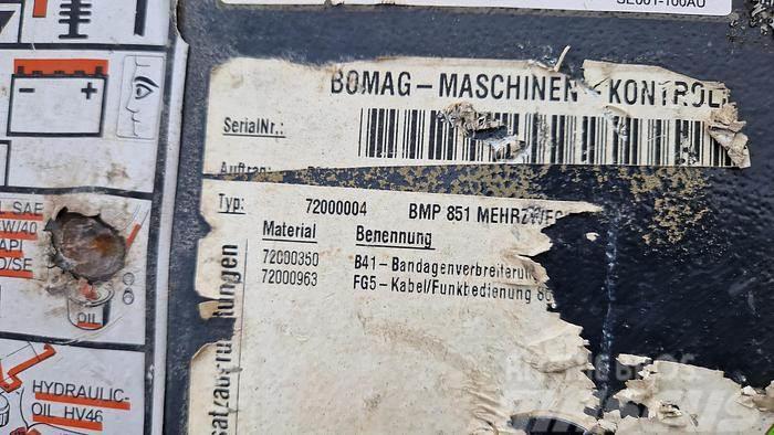 Bomag BMP851 Grabenwalze Άλλοι κύλινδροι