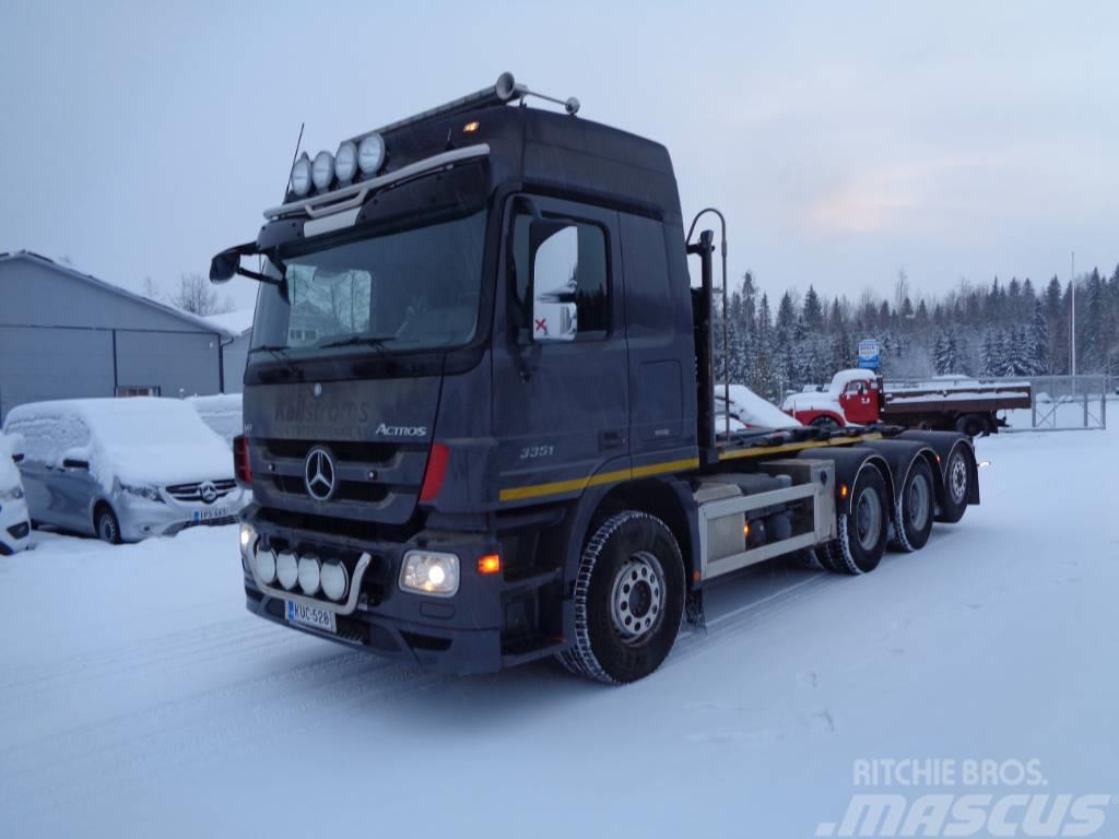 Mercedes-Benz Actros  3351 8x4 Φορτηγά με γερανό & γάτζο