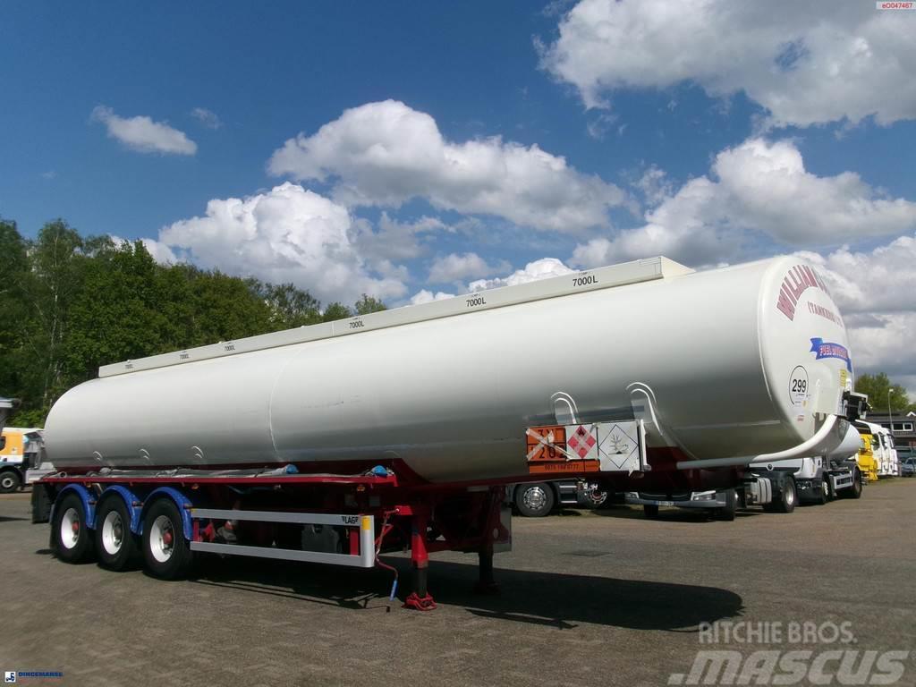 LAG Fuel tank alu 44.4 m3 / 6 comp + pump Ημιρυμούλκες βυτίων
