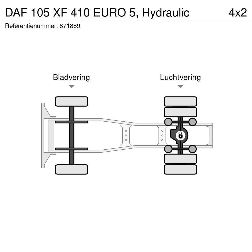 DAF 105 XF 410 EURO 5, Hydraulic Τράκτορες