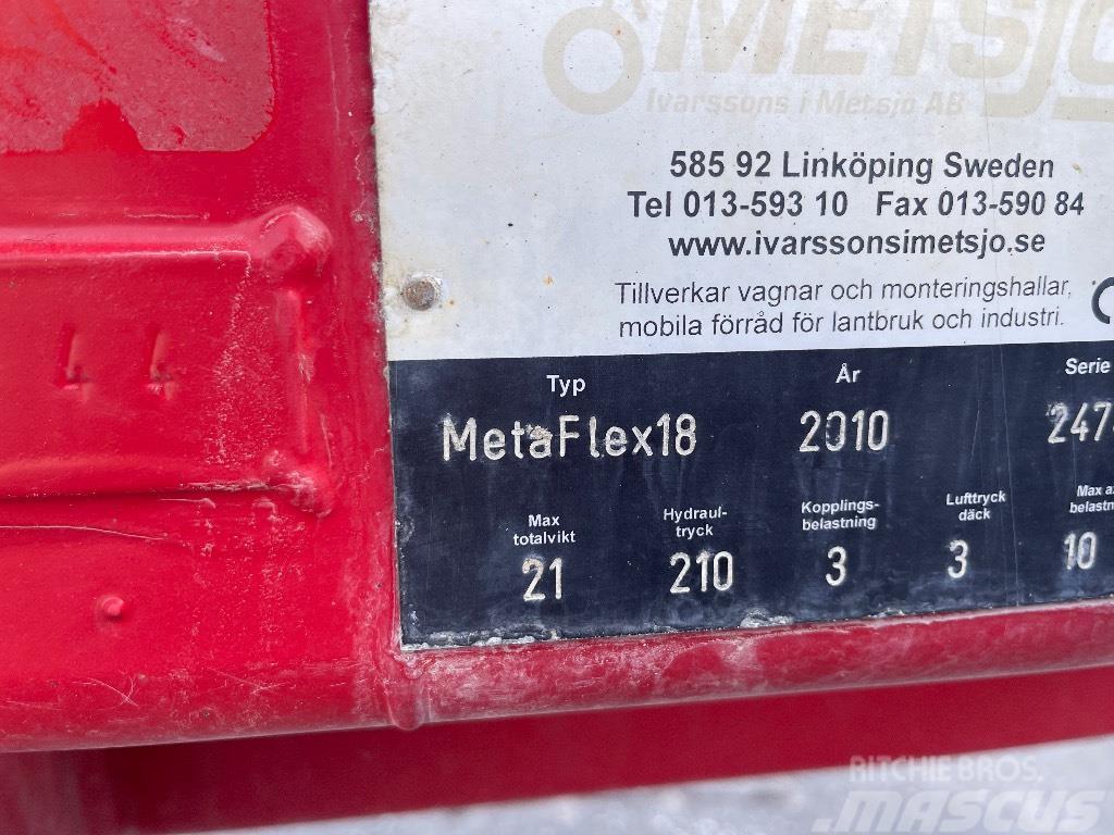 Metsjö Metaflex 18 lastväxlarvagn Λοιπές ρυμούλκες