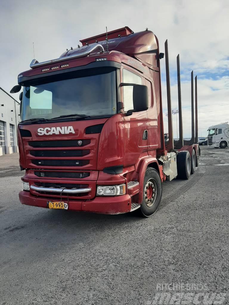 Scania R 730 Φορτηγά ξυλείας