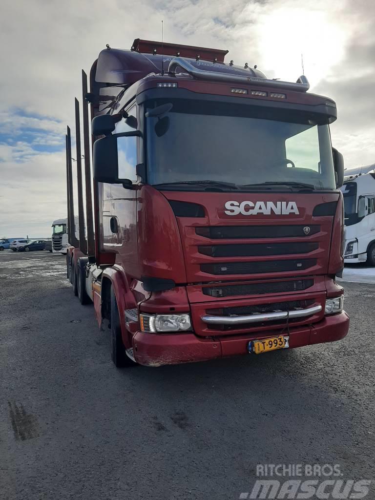 Scania R 730 Φορτηγά ξυλείας