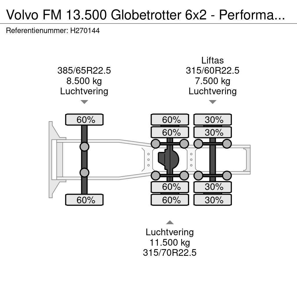 Volvo FM 13.500 Globetrotter 6x2 - Performance Edition - Τράκτορες