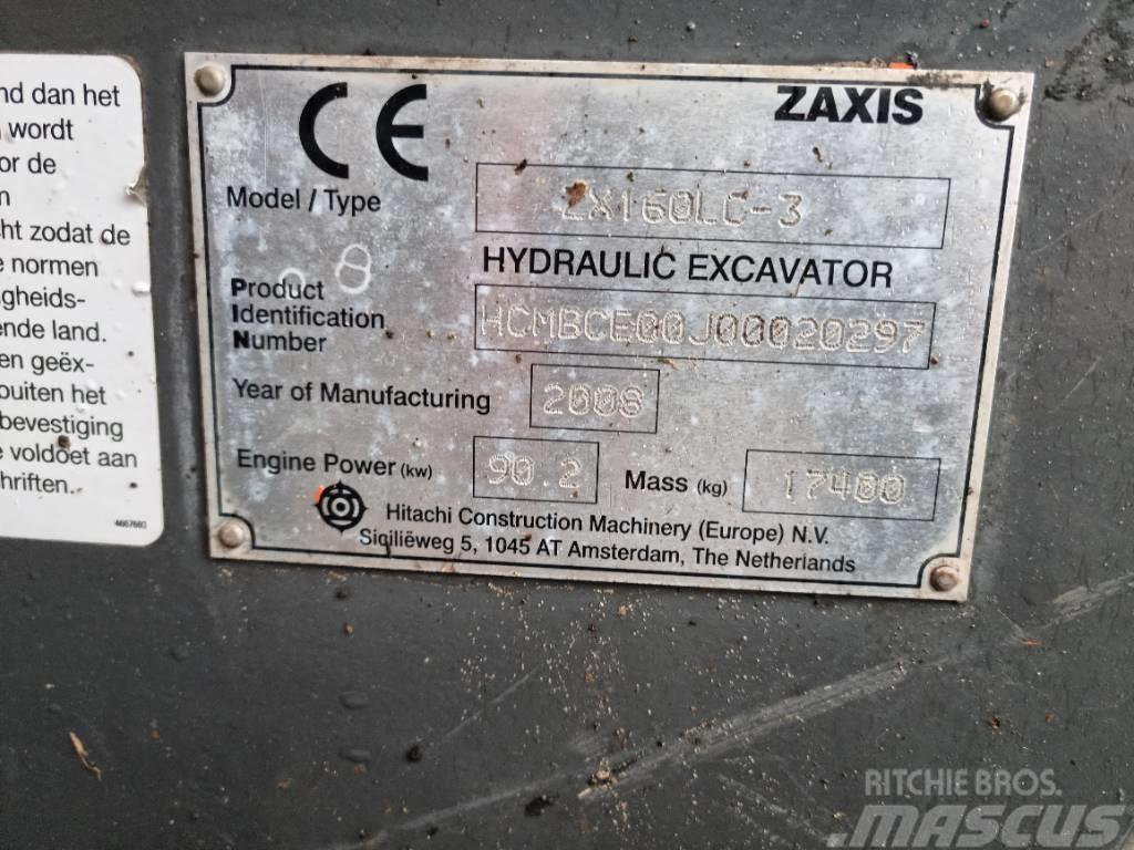 Hitachi ZX 160 Εκσκαφείς με ερπύστριες