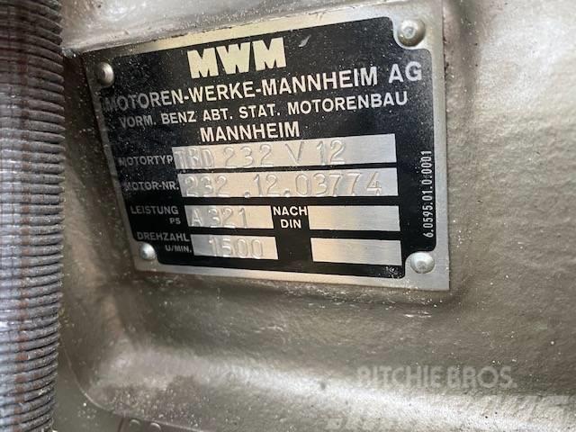 MWM TBD 232 V12 Γεννήτριες ντίζελ