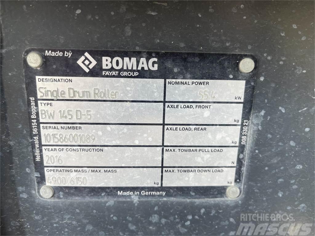 Bomag BW145D-5 Οδοστρωτήρες διπλού κυλίνδρου