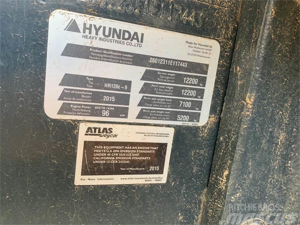 Hyundai HR120C-9 Οδοστρωτήρες διπλού κυλίνδρου