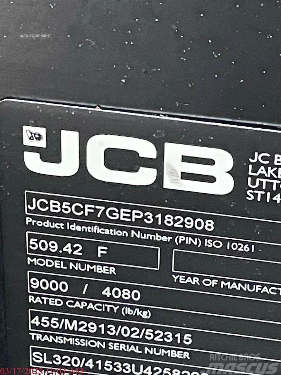 JCB 509-42 Τηλεσκοπικοί ανυψωτές