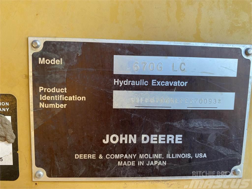 John Deere 670G LC Εκσκαφείς με ερπύστριες
