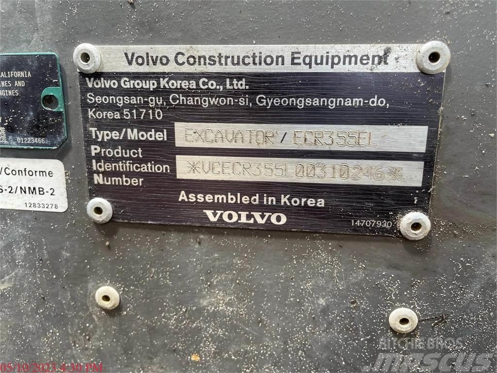 Volvo ECR355EL Εκσκαφείς με ερπύστριες