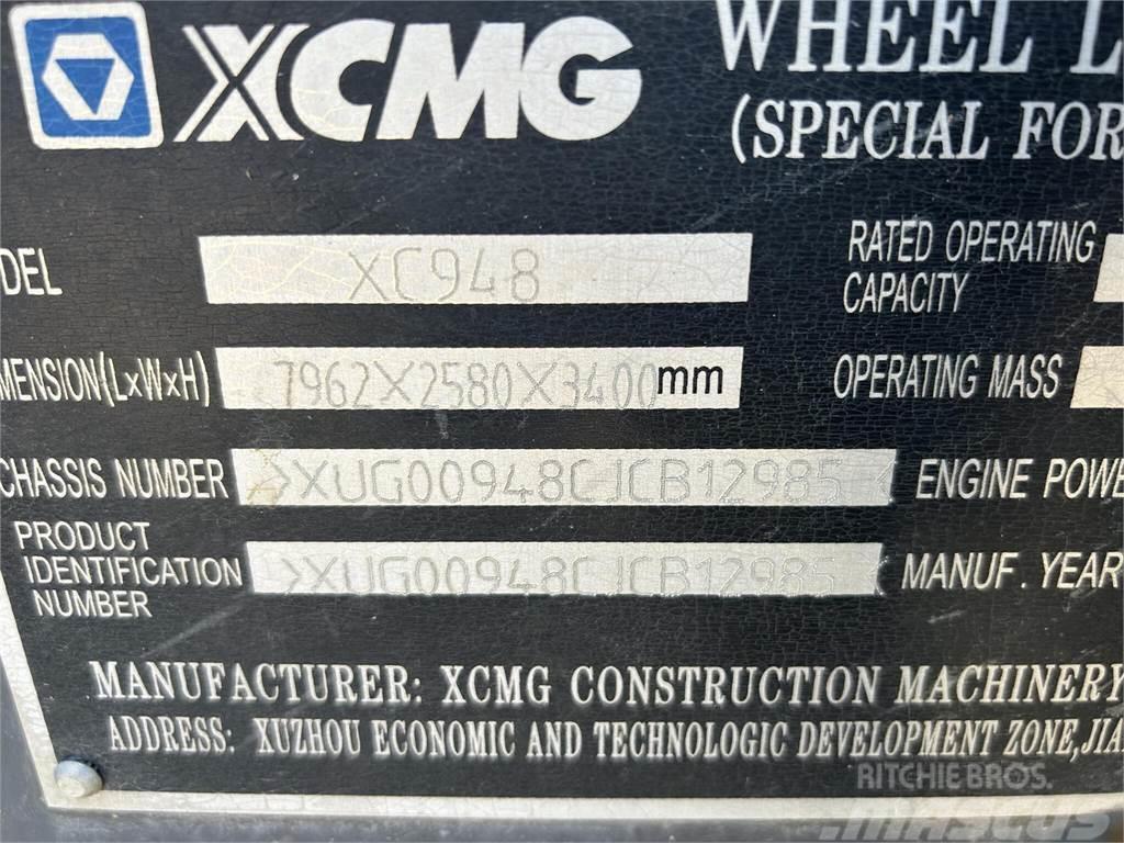 XCMG XC948 Φορτωτές με λάστιχα (Τροχοφόροι)