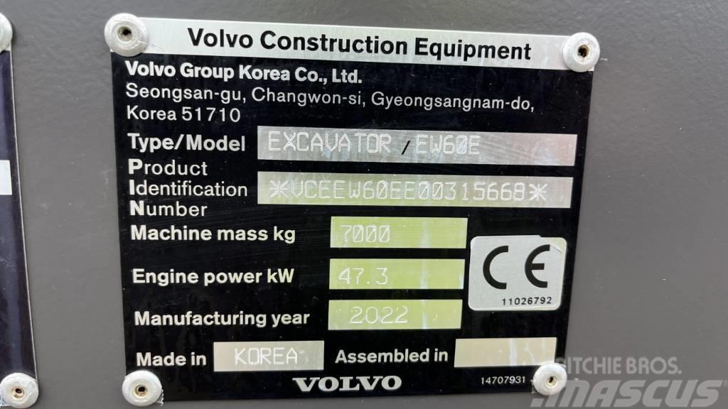 Volvo EW60E Εκσκαφείς με τροχούς - λάστιχα