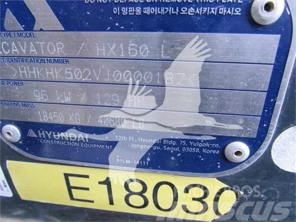 Hyundai HX160L Εκσκαφείς με ερπύστριες