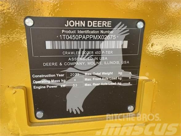 John Deere 450P LGP Μπουλντόζες με ερπύστριες