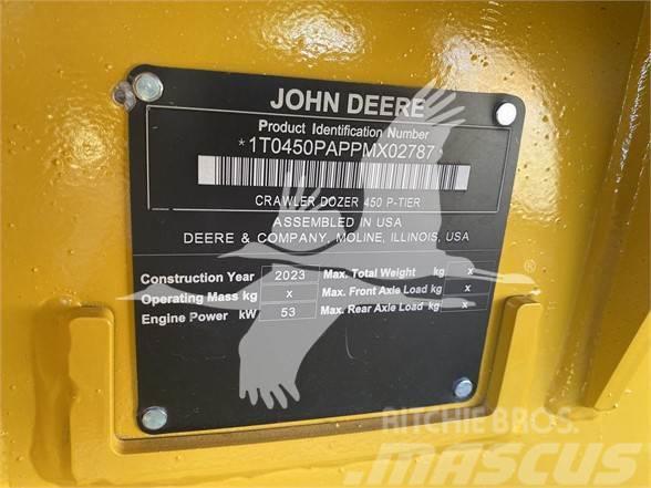 John Deere 450P XLT Μπουλντόζες με ερπύστριες