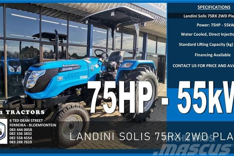 Landini SOLIS 75RX 2WD PLATFORM Τρακτέρ