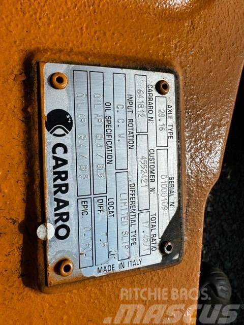 Carraro 28.16 new axles Άξονες