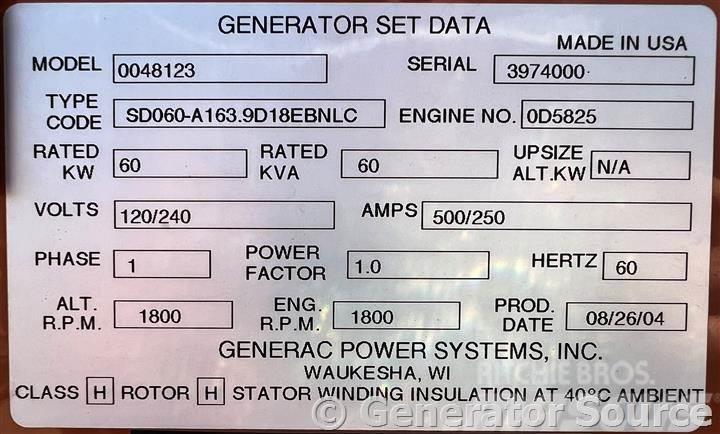 Generac 60 kW - JUST ARRIVED Γεννήτριες ντίζελ