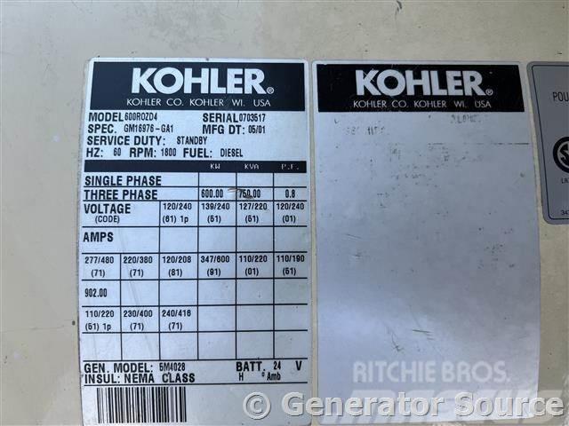 Kohler 600 kW - JUST ARRIVED Γεννήτριες ντίζελ