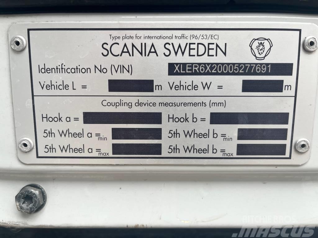 Scania R 480 XPI  HDS-Effer 655S Γερανοί ανώμαλου εδάφους