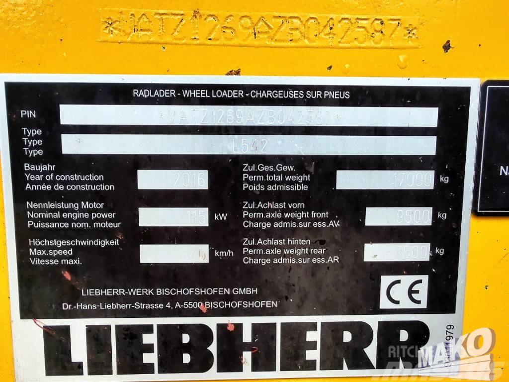 Liebherr L 542 Φορτωτές με λάστιχα (Τροχοφόροι)