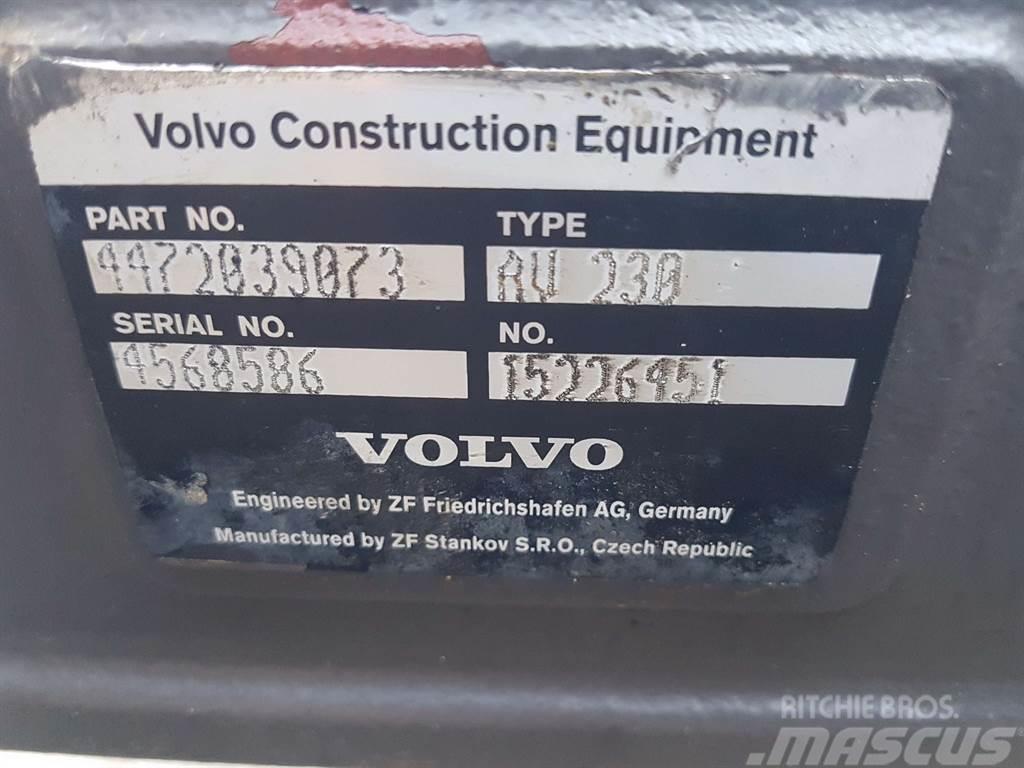 Volvo L30G-VOE15226451-ZF AV-230-Axle/Achse/As Άξονες