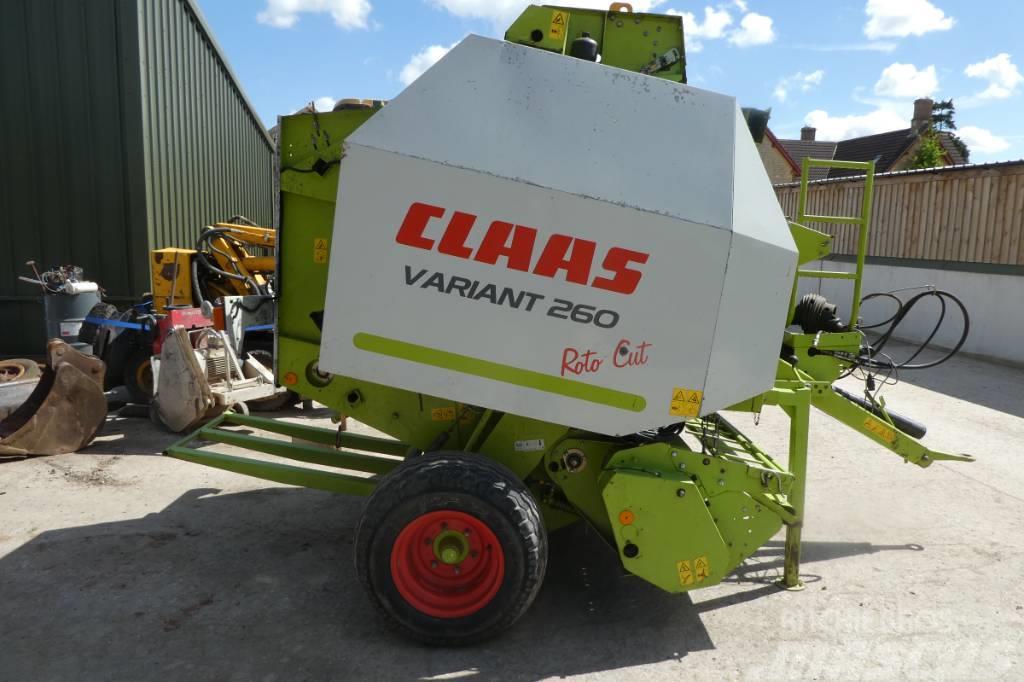 CLAAS Variant 260 RC Πρέσες κυλινδρικών δεμάτων