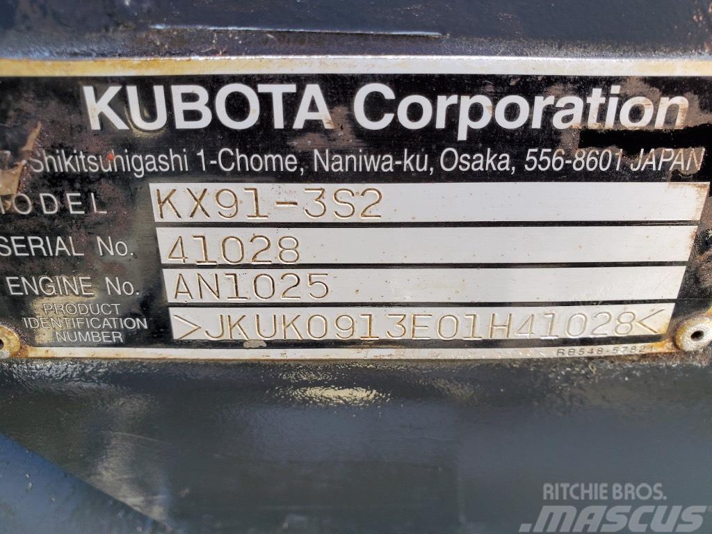 Kubota KX 91-3 S2 Εκσκαφάκι (διαβολάκι) < 7t