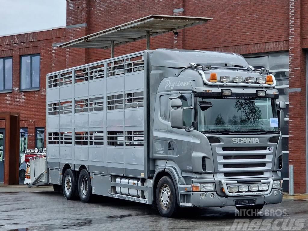 Scania R380 Highline 6x2*4 - Berdex 3 deck livestock - Lo Φορτηγά μεταφοράς ζώων