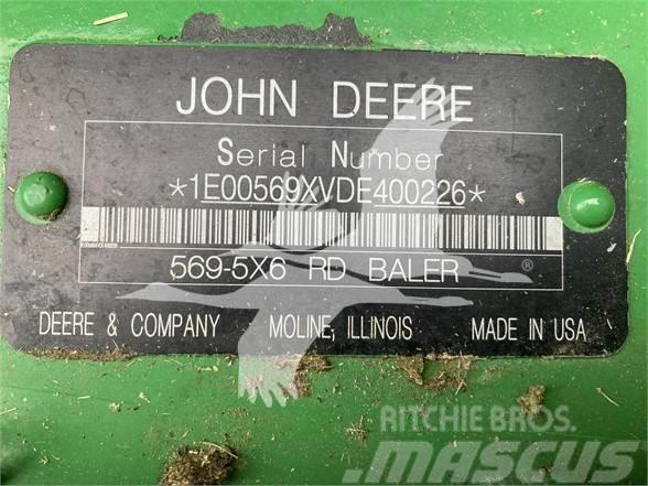 John Deere 569 Πρέσες κυλινδρικών δεμάτων