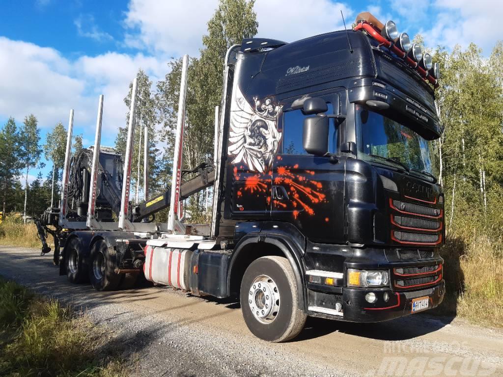 Scania R 620 6x4 Φορτηγά ξυλείας