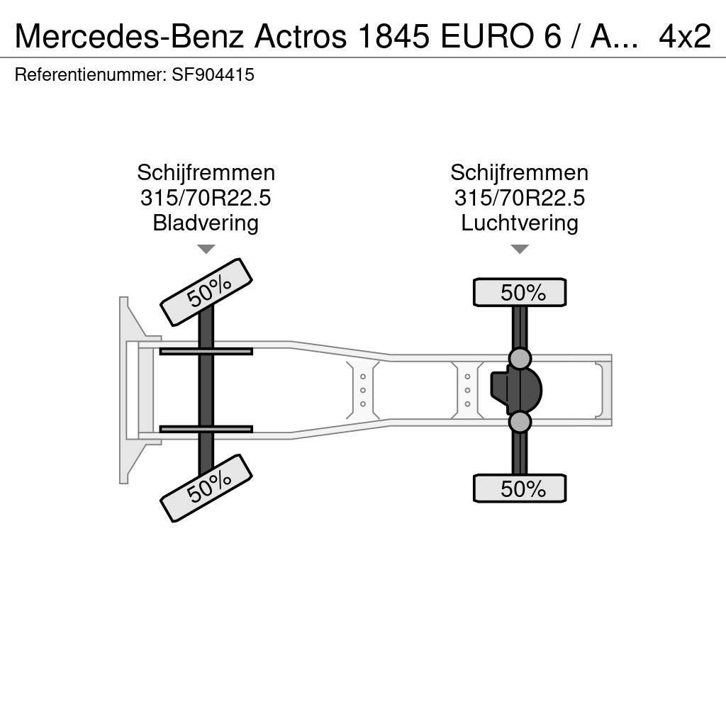 Mercedes-Benz Actros 1845 EURO 6 / AIRCO Τράκτορες