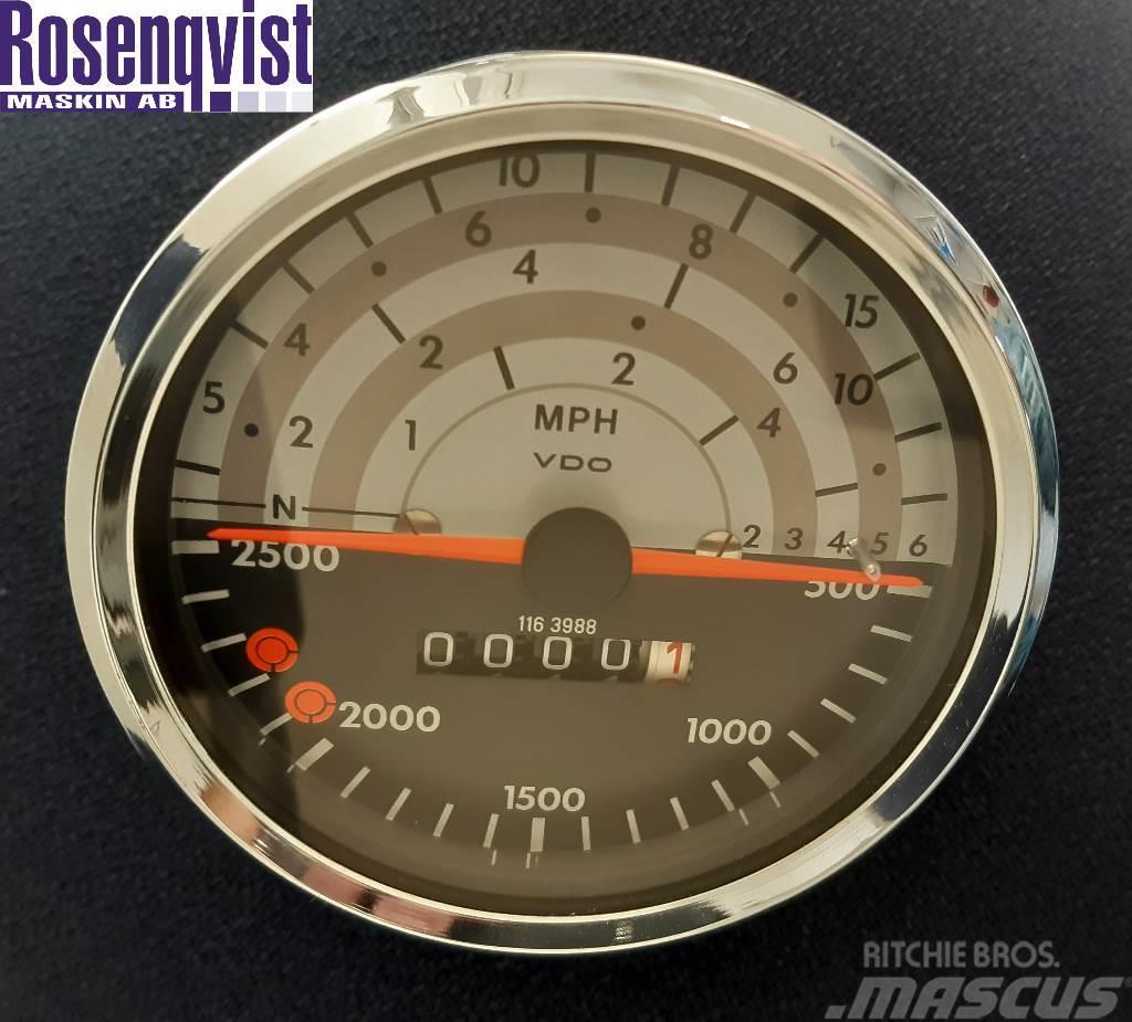 Deutz-Fahr VDO Tachometer mph 01163988, 129.035/034/035 Ηλεκτρονικά