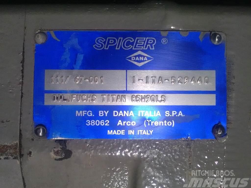 Spicer Dana 111/67-001 - Atlas 75 S - Axle Άξονες