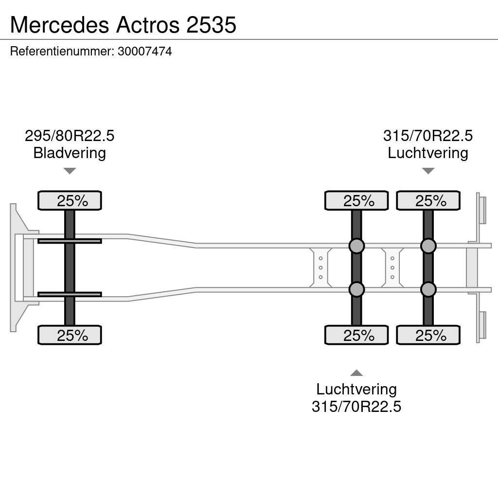 Mercedes-Benz Actros 2535 Φορτηγά Σασί