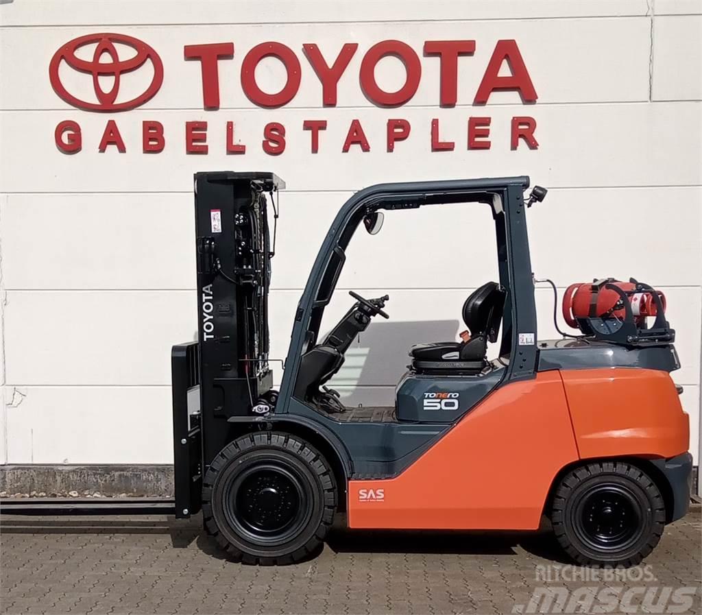 Toyota Tonero 02-8FG45 Περονοφόρα ανυψωτικά κλαρκ με φυσικό αέριο LPG
