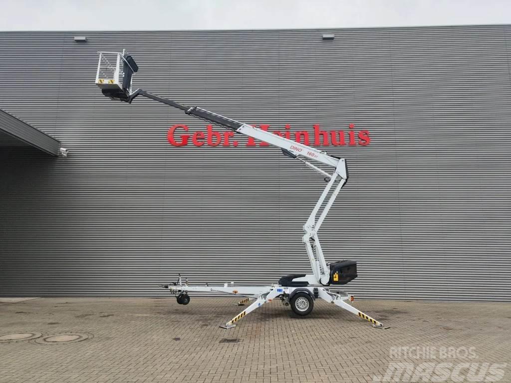 Dino 160 XT Petrol + Electric! Trailer mounted aerial platforms