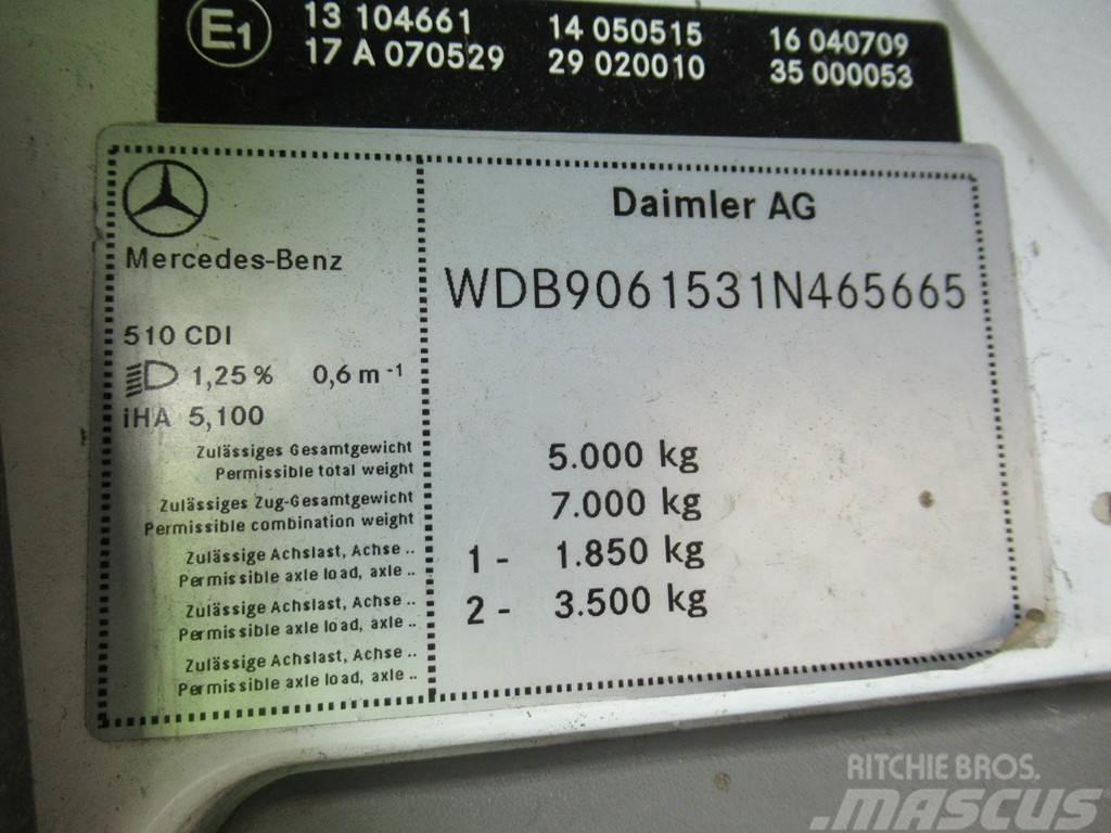 Mercedes-Benz Sprinter 510CDI Kipper + Zij-belading Side-loader Απορριμματοφόρα