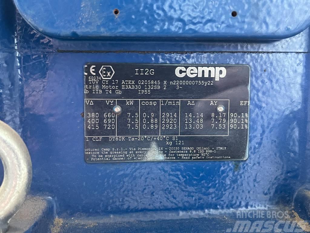  CEMP Electric Motor ATEX 400V 7,5kW 2900RPM Κινητήρες