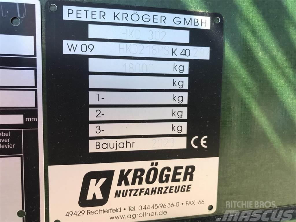 Kröger HKD 302 Ανατρεπόμενες ρυμούλκες