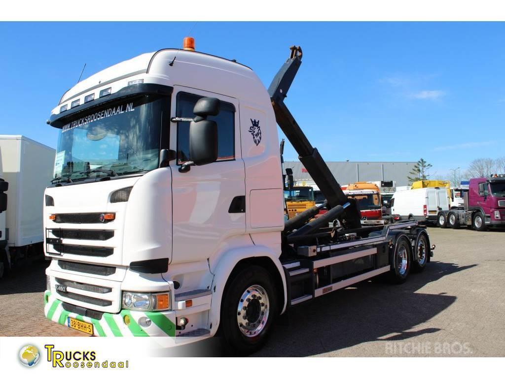 Scania R450 + Euro 6 + Hook system + 6x2 + Discounted fro Φορτηγά ανατροπή με γάντζο