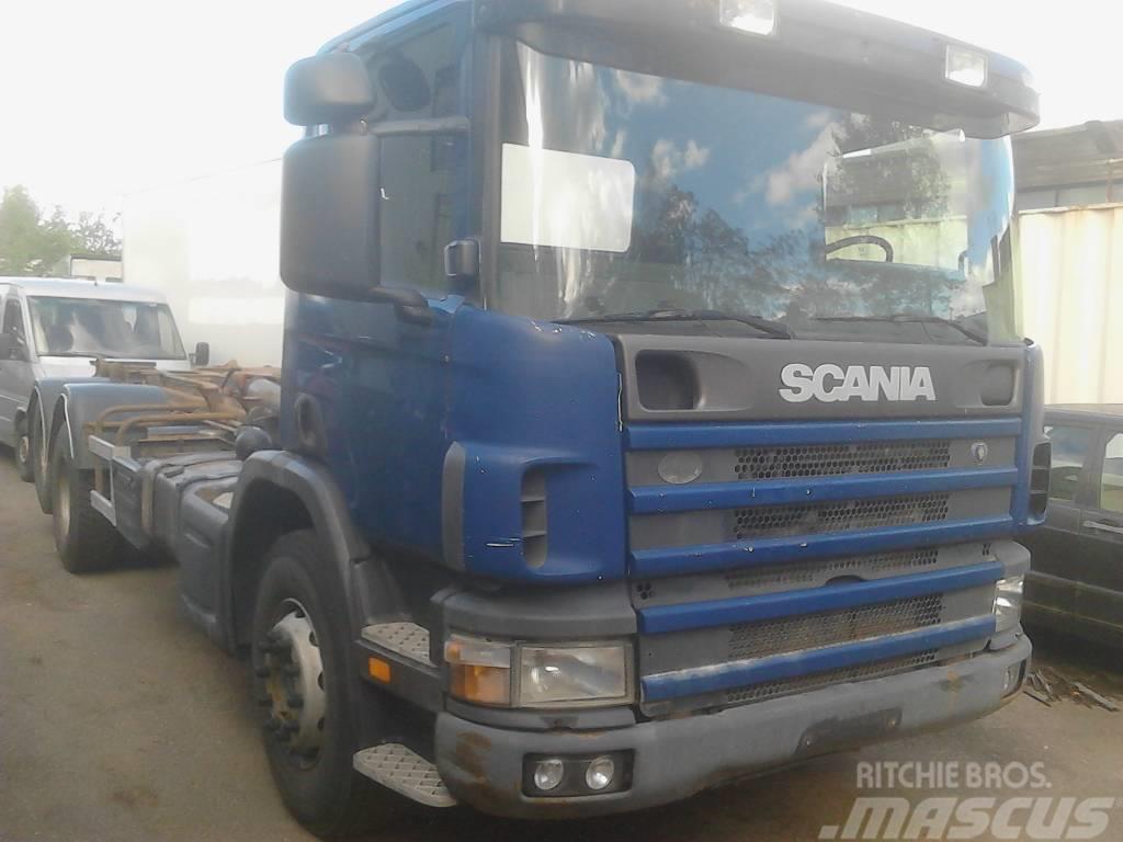 Scania p 124-420 Φορτηγά με γερανό & γάτζο