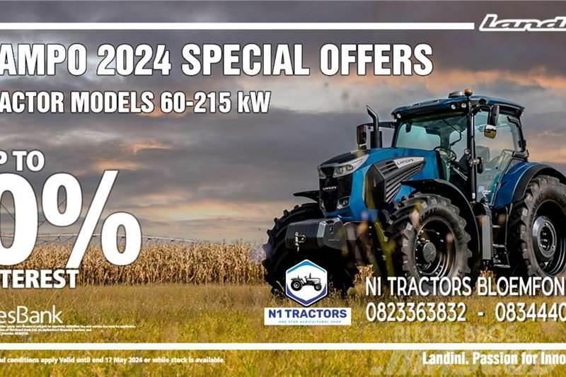Landini NAMPO 2024 SPECIAL LANDINI MODELS 60-215KW Tractors