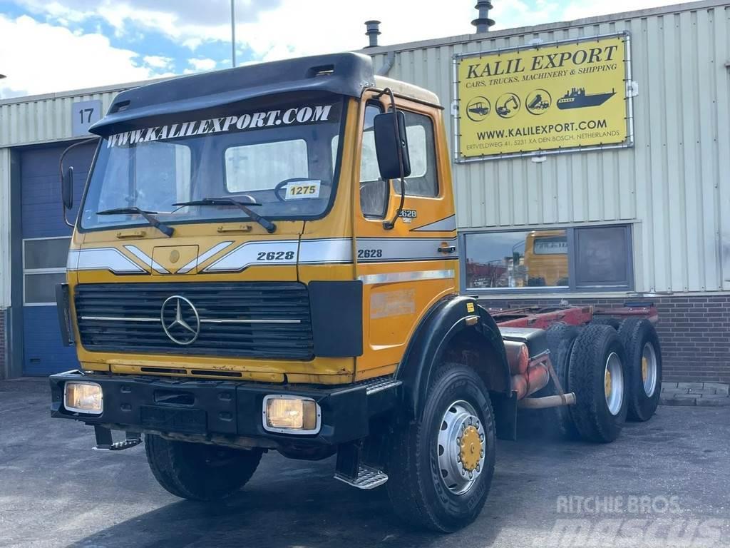 Mercedes-Benz SK 2628 Chassis 6x6 V8 Big Axle's Auxilery Top Con Φορτηγά Σασί