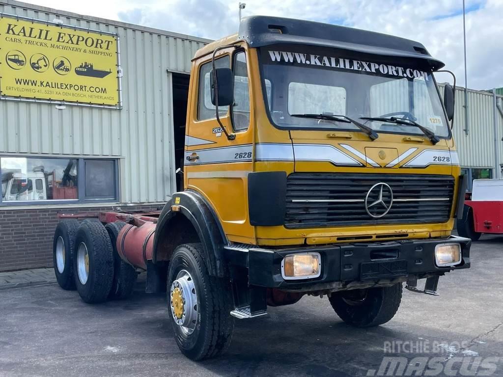 Mercedes-Benz SK 2628 Chassis 6x6 V8 Big Axle's Auxilery Top Con Φορτηγά Σασί