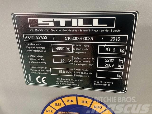 Still RX60-50/600 Ηλεκτρικά περονοφόρα ανυψωτικά κλαρκ